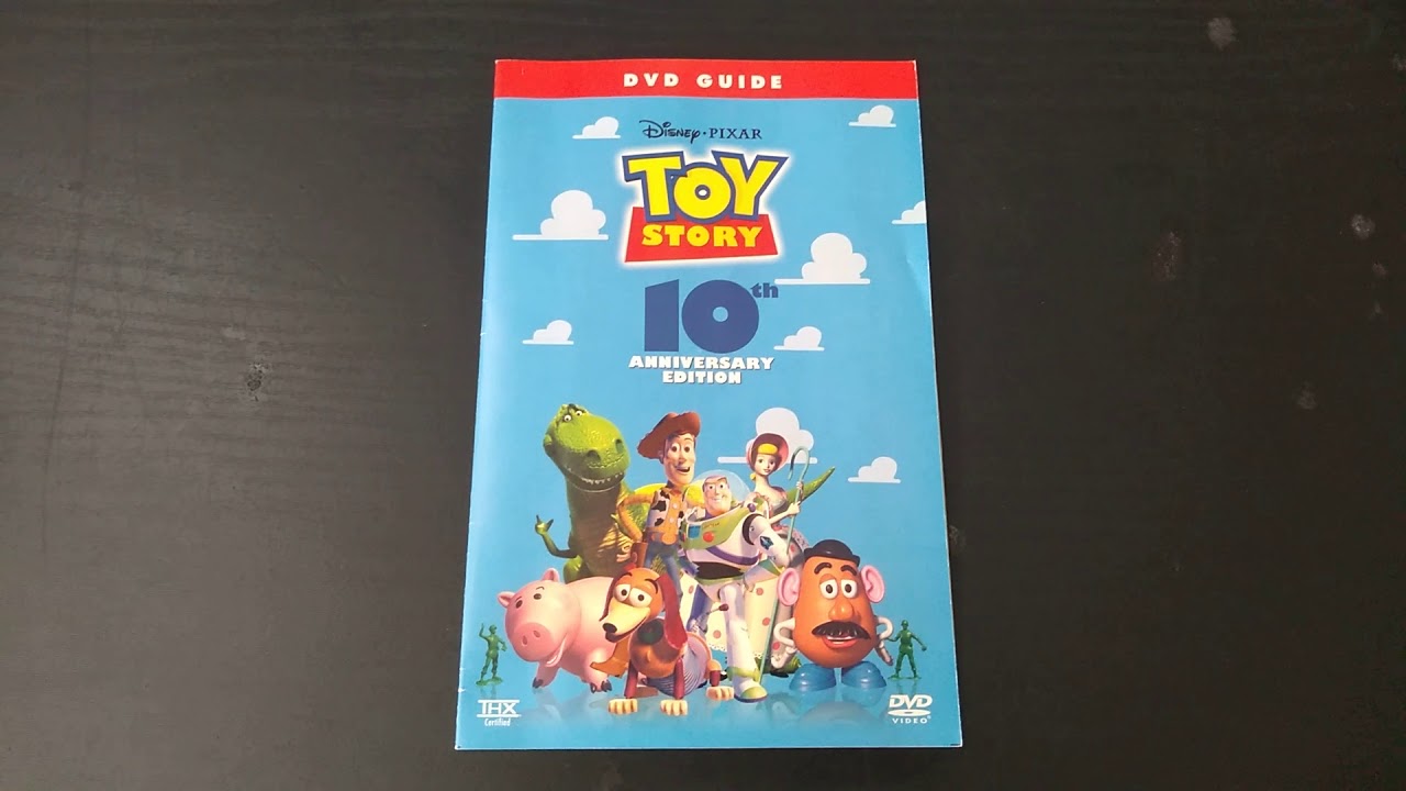 Toy Story (DVD, 10th Anniversary Edition, Disney Pixar, 1995) - J0319  786936294507