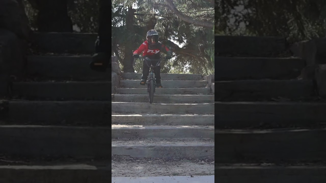 Bmx piano stairs 