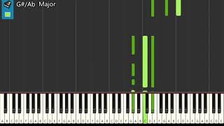How To Play Inversions In Ab Major Ab Piano Chord A Flat Major Inversions Tutorial Free Chord Chart