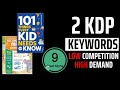 2 profitable kdp keywords kns 90kdp  kdpkeywords  nicheresearch amazonkdp