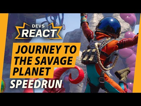 Developers React to Journey to the Savage Planet Speedruns