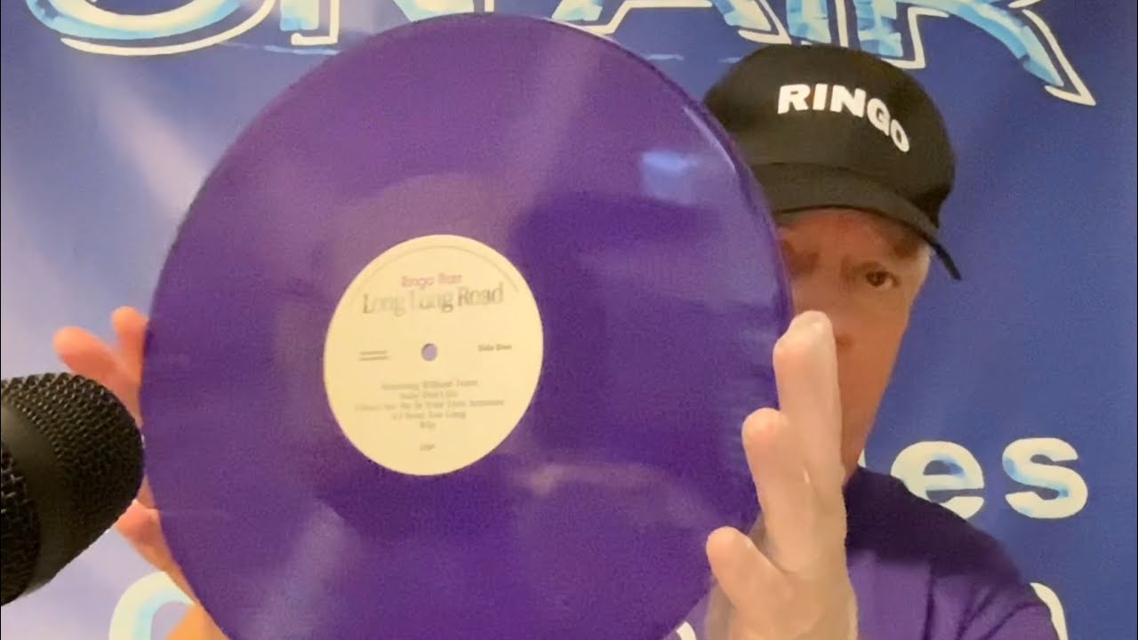 Beatles: Ringo's “Long Long Road” on Purple Vinyl - YouTube