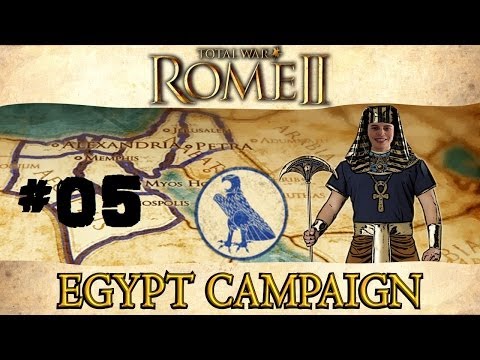 Lets Play - Total War: Rome 2 - Egypt Campaign - Part 5 - I Hate Sieges!
