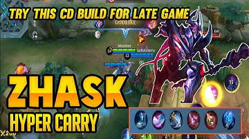ZHASK CD REDUCTION PLUS ATTACK SPEED | TOP GLOBAL BEST BUILD 2023