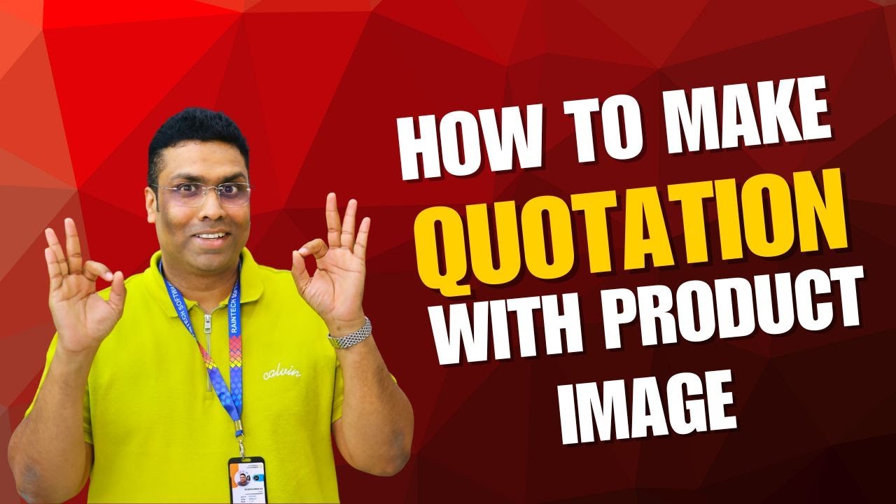 How to make Quotation with Product image A4 Size - Retail Daddy Billing Software