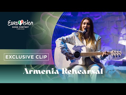 Rosa Linn - Snap - Exclusive Rehearsal Clip - Armenia ?? - Eurovision 2022