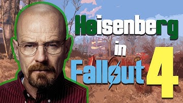 Heisenberg from Breaking Bad in Fallout 4 | Character Creation | Fallout 4 Timelapse