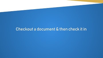 CheckIn   CheckOut Features of SharePoint Lists 1