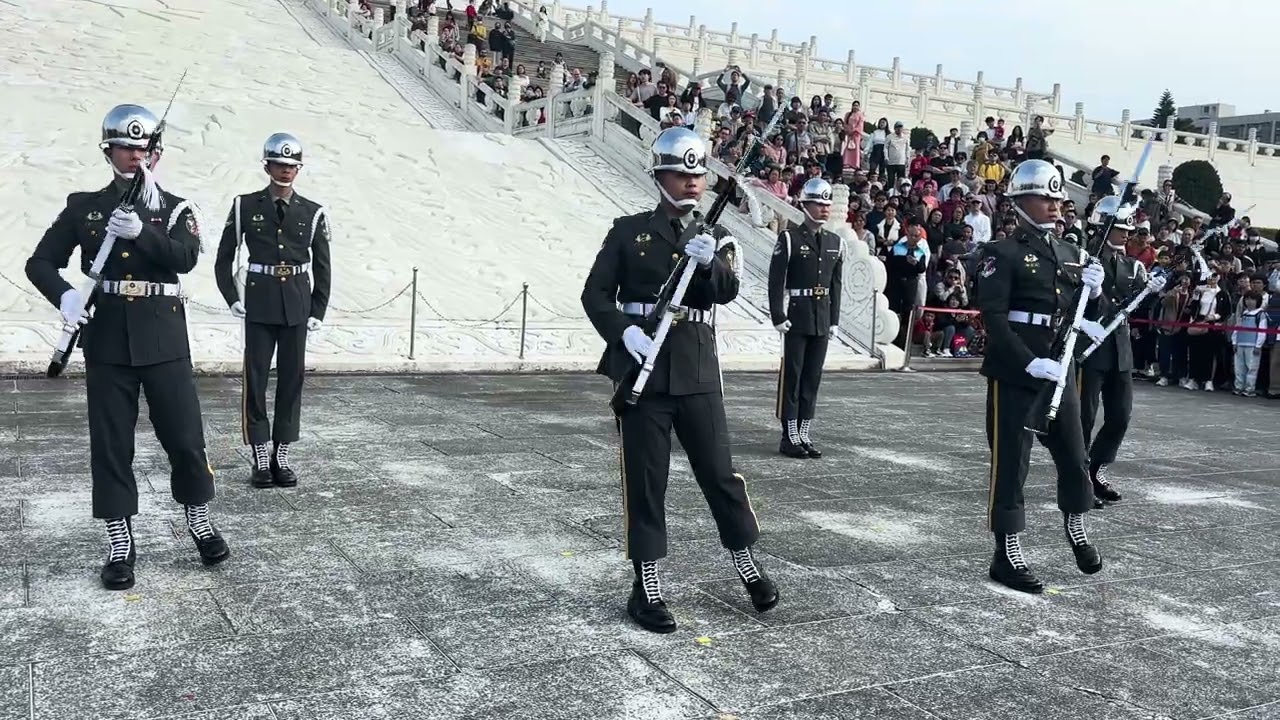 台灣🇹🇼中正紀念堂衛兵交接