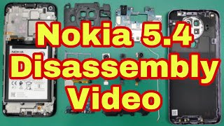 NOKIA 5.4 Disassembly video