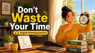Don't Waste Your Time | English Listening Practice (B1-B2)