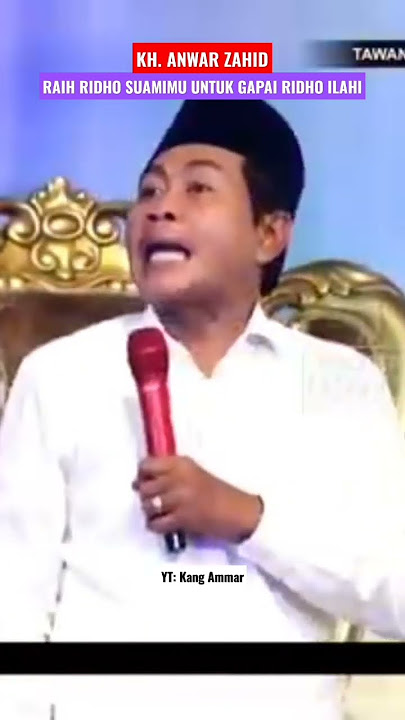 RIDHO SUAMI ADALAH RIDHO ALLAH || KH. ANWAR ZAHID #shorts #anwarzahidlucu #ngaji1menit #anwarzahid
