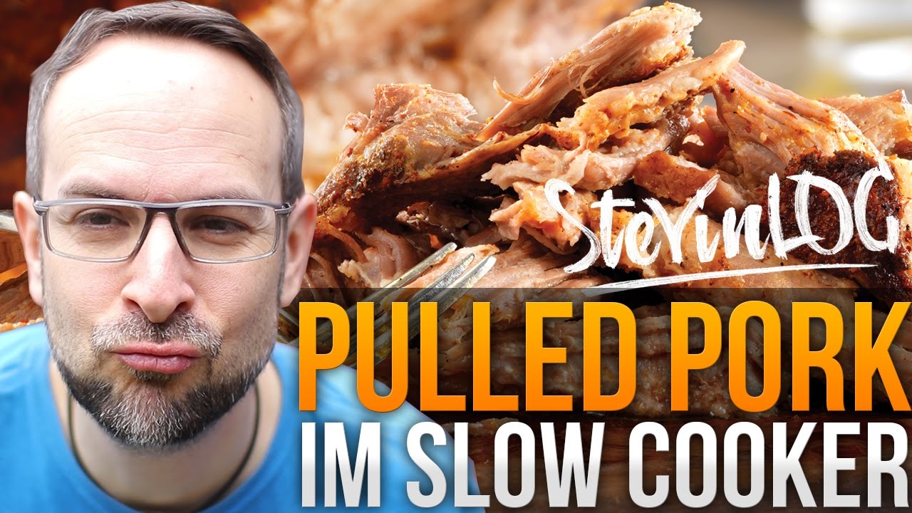 Pulled Pork im Slow Cooker (SteVinLOG #21) - YouTube