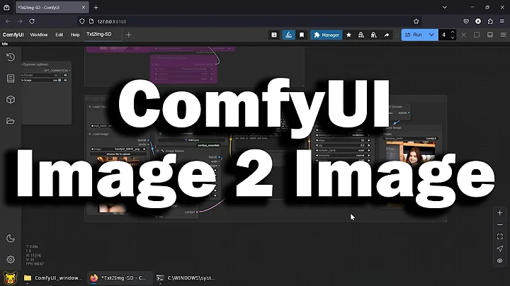 ComfyUI Image to Image - SD1.5 SDXL Workflow