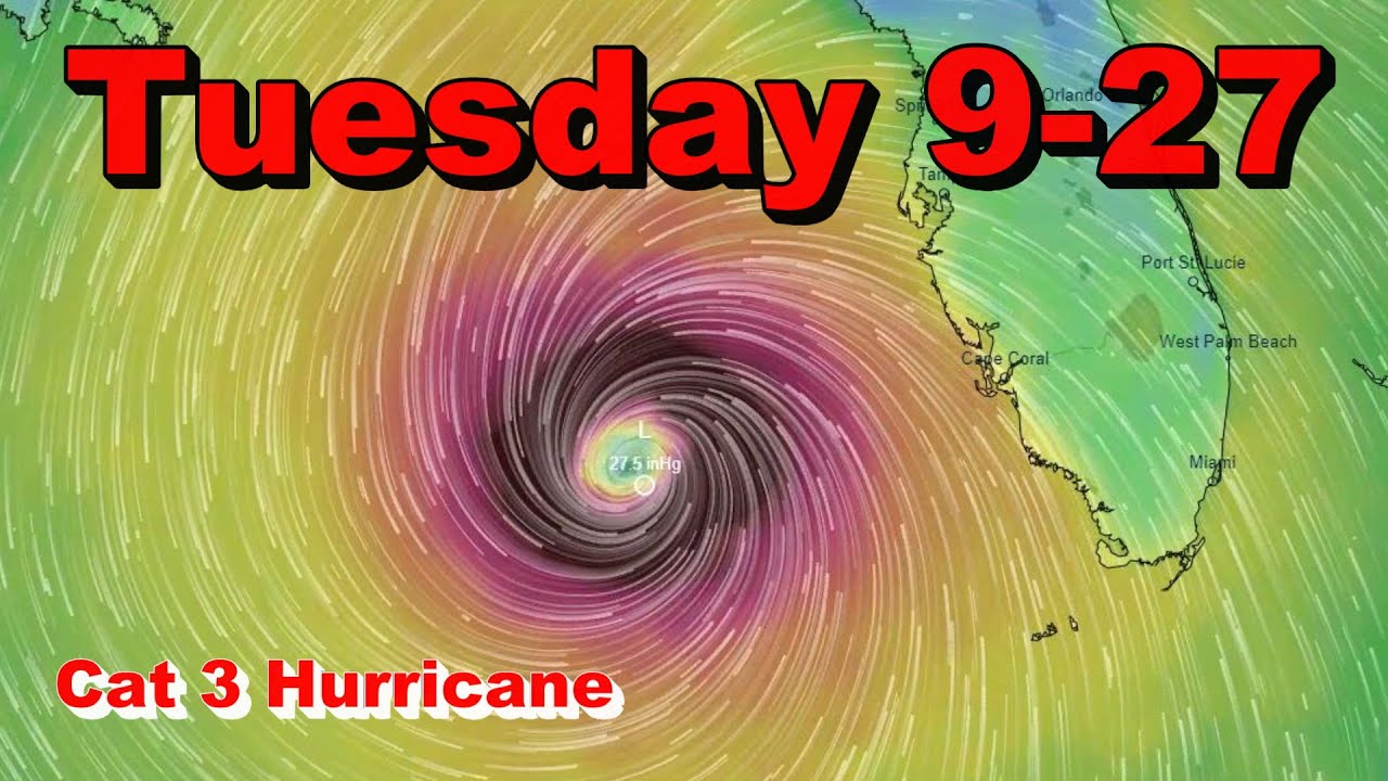 Possible Hurricane to Form in Gulf with Landfall Expected in - YouTube