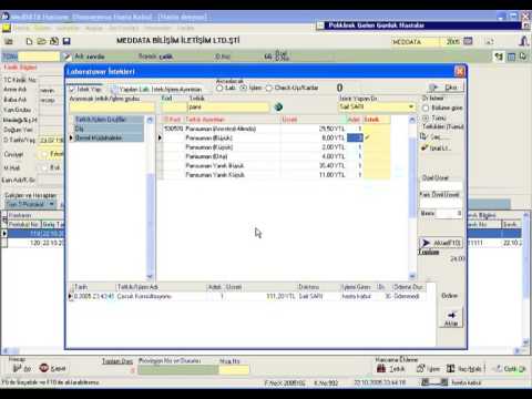 Meddata   5   islem Tetkik Girilmesi