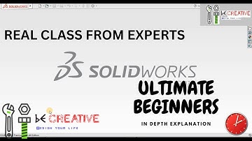 Ultimate SolidWorks Tutorial for Beginners from experts (In depth explanation)
