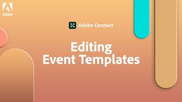 Editing Responsive Event Templates in Adobe Connect