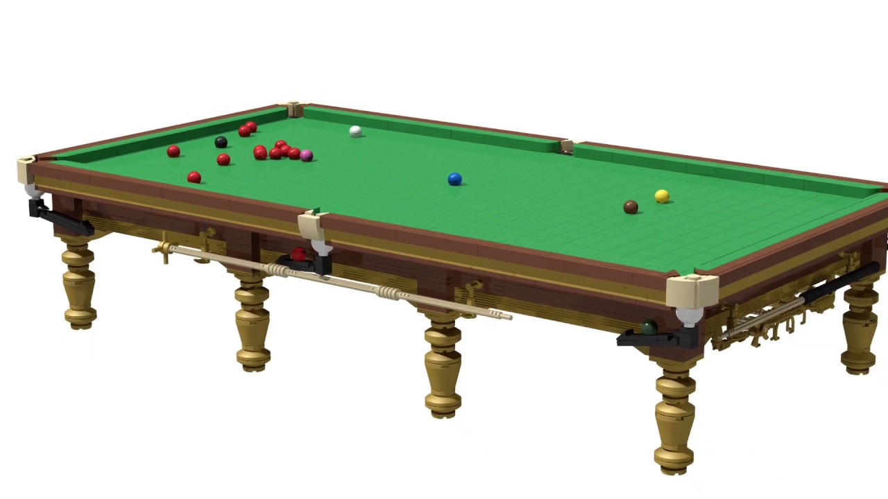 LEGO Snooker Table by Mikael Østergaard 