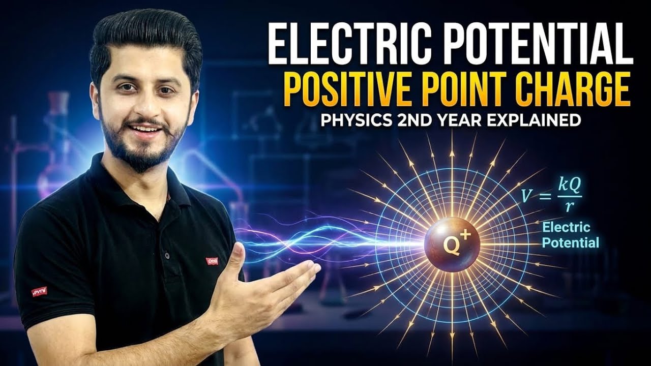 Electric Potential Due to a Positive Point Charge | Physics 2nd Year ...