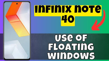 Smart side bar or panel setting and floating windows infinix note 40 || Use of floating windows