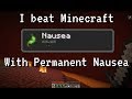 【人気ダウンロード！】 nausea effect minecraft 140435-Nausea effect minecraft