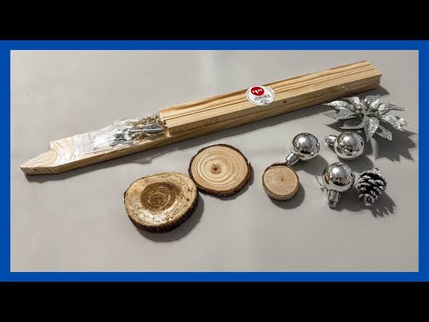 Light Up Christmas Tree Using Dollar Tree Easel || Christmas Decor DIY || Just 1 Quick Craft 