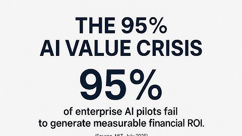 The Real Reason 95% of AI Projects Fail and how to be one of the 5% Winners