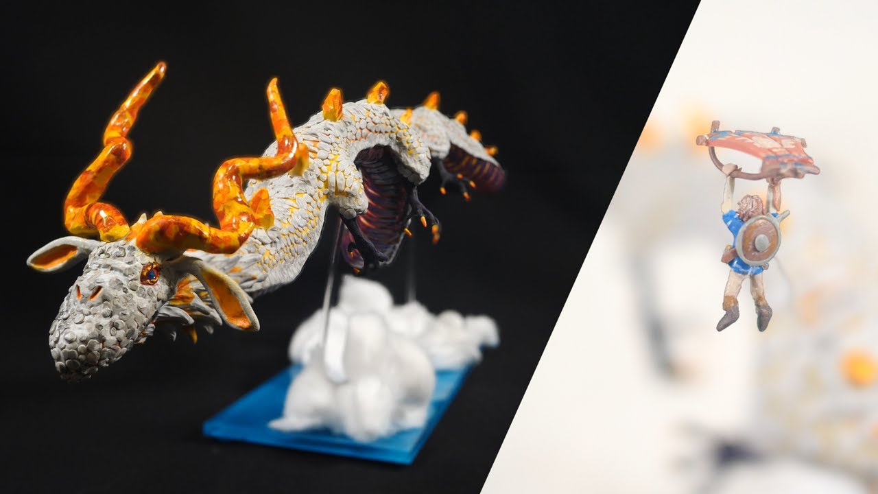 Sculpting the DRAGON from BREATH OF THE WILD / Dinraal / Polymer Clay