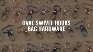 Oval Swivel Hooks Bag Hardware
