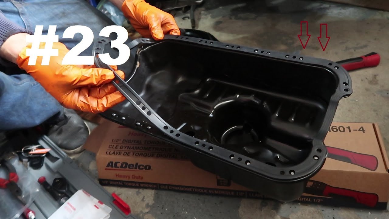 Cambio de empaque del carter Oil Pan Gasket Honda del sol YouTube