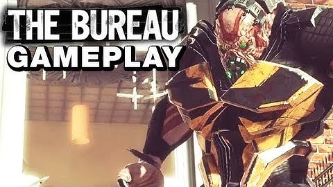 The Bureau: XCOM Declassified Gameplay - BOSS Fight with Alien Muton! - Jeff Bridges Edition