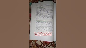 B.ed Research Project 8613 Solved