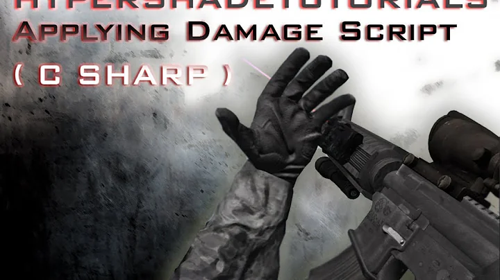 025-HyperShadeTutorials - Unity 3D FPS Applying Damage to Objects ( C Sharp )