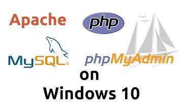 Install Apache, PHP, MySql, PhpMyadmin on Windows 10