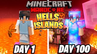 I Survived 100 Days in Hells Islands in Minecraft.. Here&#39;s What Happened..
