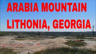 Arabia Mountain in Lithonia, Georgia