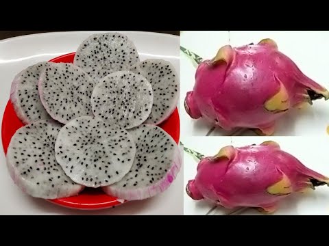 How To Cut Dragon Fruit