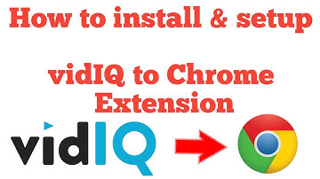 How to install and setup vidIQ to chrome extension | VidIQ extension for youtube