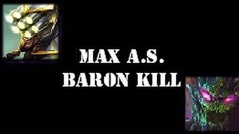 Maokai / Master Yi - 2.5 Max Attack Speed & Baron Solo