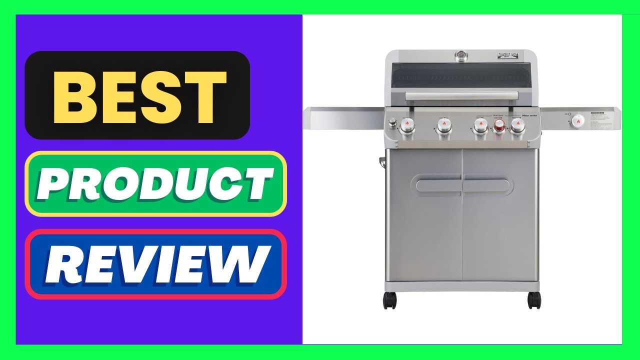 Monument Grills 4+1 Outdoor Barbecue Stainless Steel Propane Gas Grill