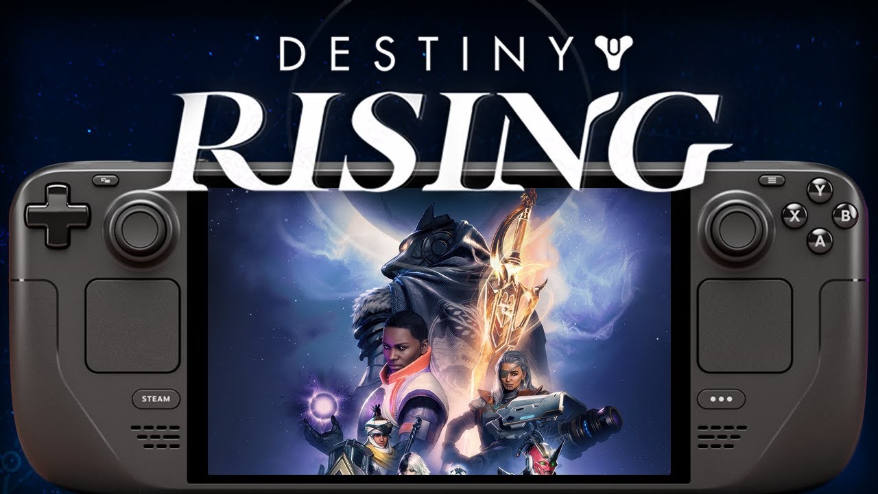 Destiny Rising Steam Deck Handheld Gameplay Performance: Dual Boot W11 ...