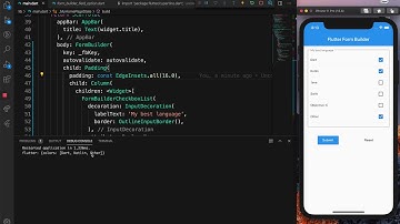 FormBuilderCheckboxList Flutter