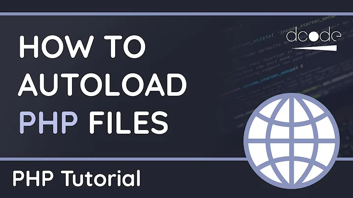 How to Autoload PHP Files & Classes (PSR-4) - PHP Composer Tutorial