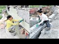 Young girl with great tiling skills - ultimate tiling skills | PART 19