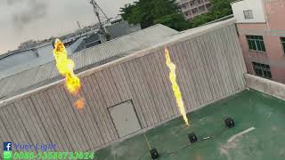 Waterproof Flame Machine | 8-10m Flame Height | DMX512 Control | Outdoor Stage Special Effects Gear