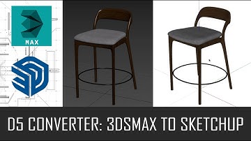 [SKETCHUP] D5 CONVERTER - CONVERT MODEL 3DSMAX TO SKETCHUP