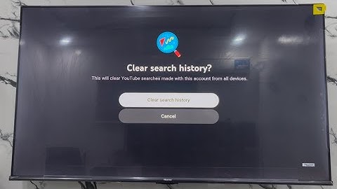 How to Clear Search History on YouTube TV