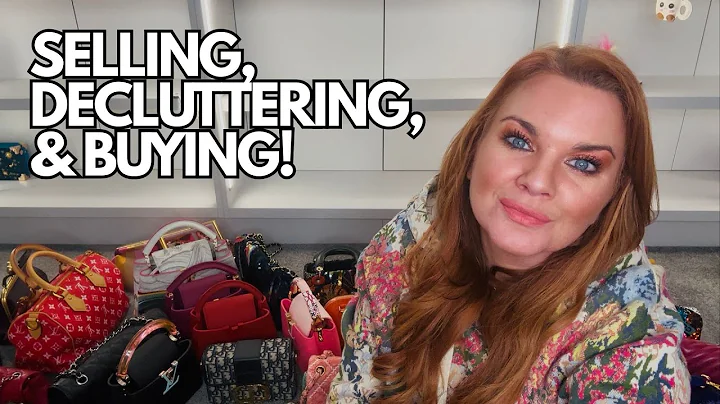 DECLUTTERING AND SELLING MY LUXURY BAG COLLECTION & BUYING SOME MORE!