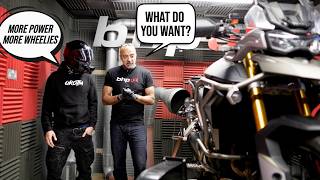 Getting the Tiger 900 Rally Remapped!